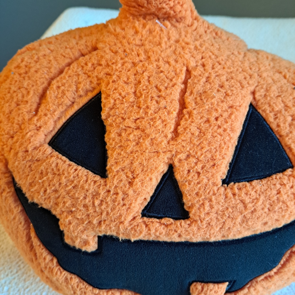 Orange Pumpkin Plush Kids Costume